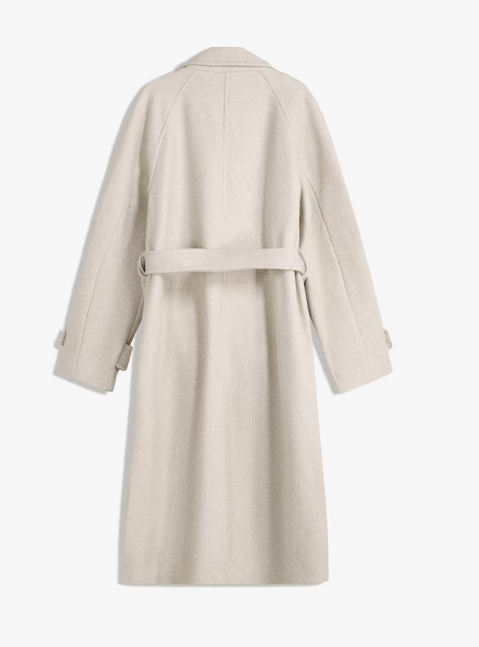Weicher Trenchcoat mit Gürtel