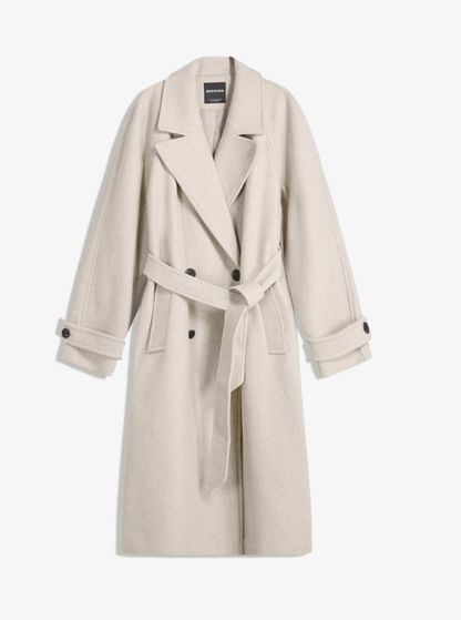 Weicher Trenchcoat mit Gürtel