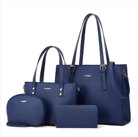 4-teiliges Schultertaschen-Set